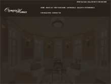 Tablet Screenshot of olympiahomesinc.com